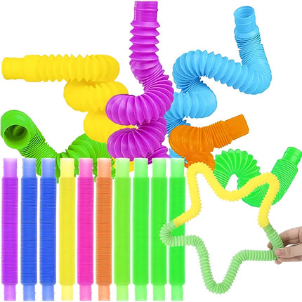 Sensory tubes/tubes - 10 pcs. Kruzzel 19739