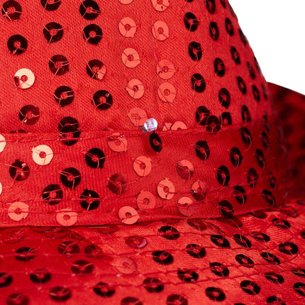 Sequin hats LED set of 2