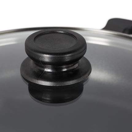 Serving pan with lid