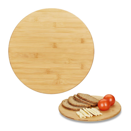 Serving platter in bamboo