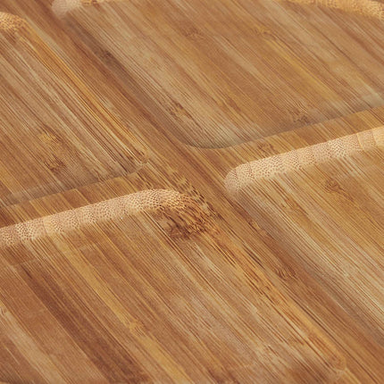 Serving platter in bamboo