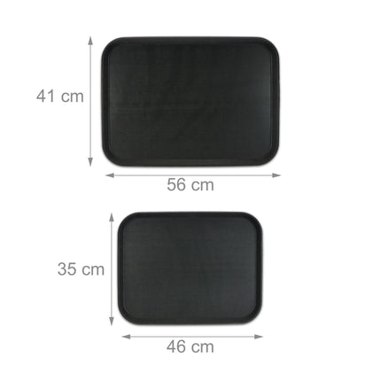 Serving tray set of 2