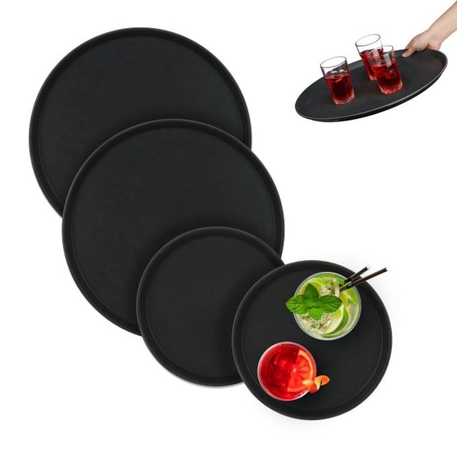 Serving tray set of 4 2 sizes