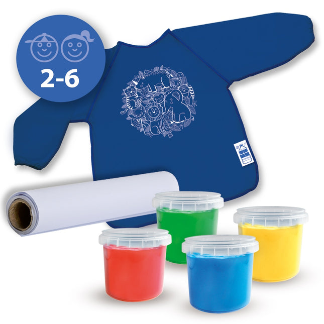 Ses Eco Fingerpaint Set With Apron