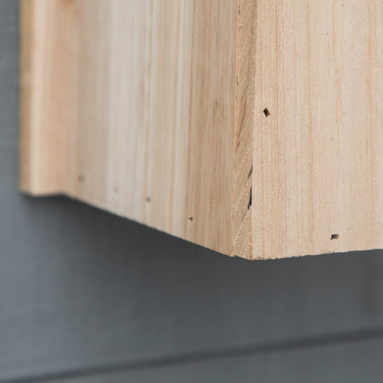 Wooden birdhouse set - Natural nesting boxes for small birds
