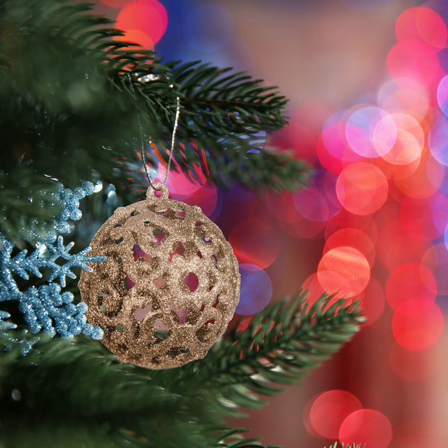 Set of 150 Christmas Baubles – Mixed Finishes