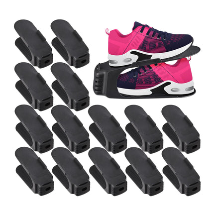 Set of 15 shoe shelves