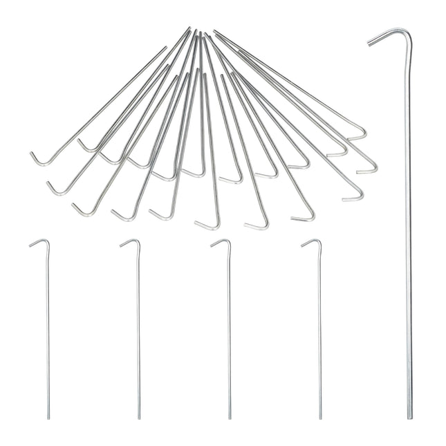 Set of 25 tent pegs