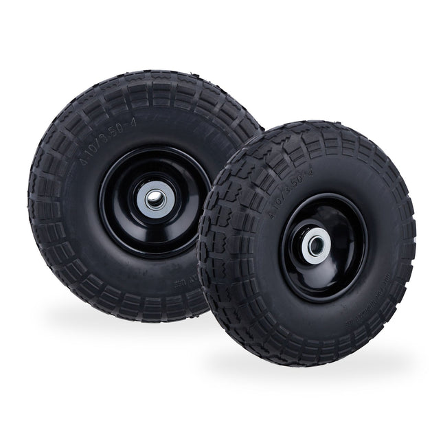 Set of 2 PU Wheelbarrow Tyres