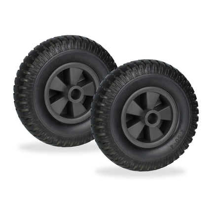 Set of 2 Wheelbarrow Wheels 2.50-4