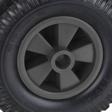 Set of 2 Wheelbarrow Wheels 2.50-4
