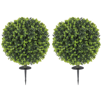 Artificial boxwood balls, 40cm, realistic plastic decor