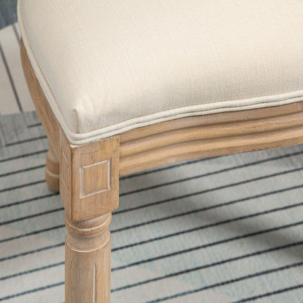 Vintage upholstered dining chairs with rattan backs, set of 2