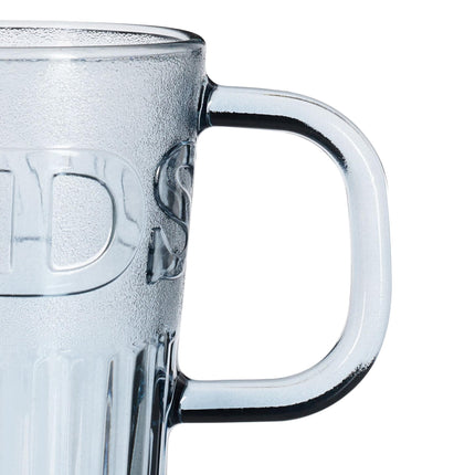 Set of 2 drinking glasses with handles