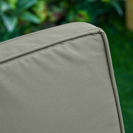 Dark gray chair cushions, washable, 7cm thick, 56x52cm