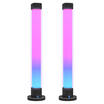 Smart table lamps, set of 2 - remote control, color modes, timer