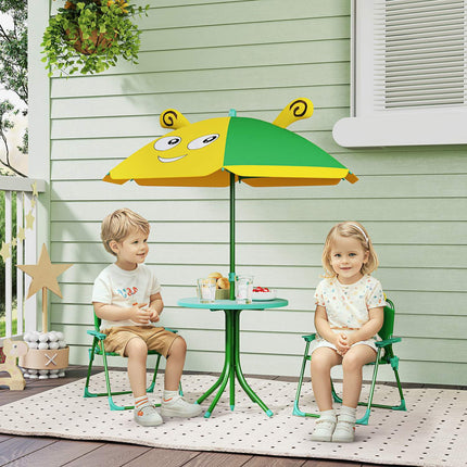 Garden seat for children with parasol, Bee Design