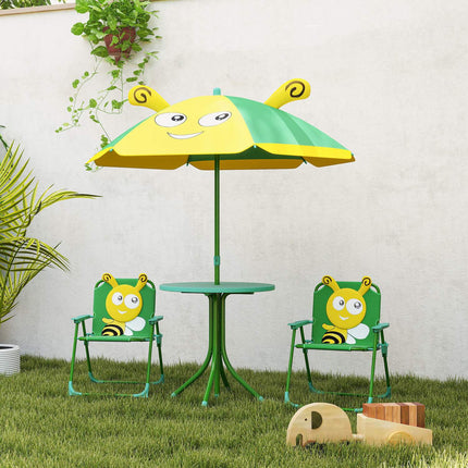 Garden seat for children with parasol, Bee Design