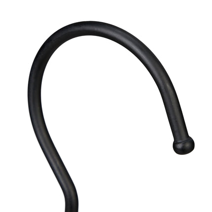 Set of 5 Laundry Hooks Black