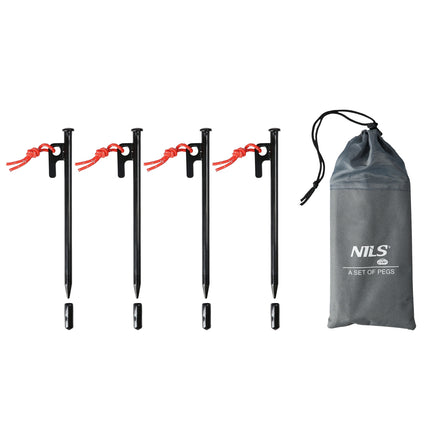 Set of Pegs for Camping, Durable and Lightweight