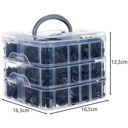 Set of car clips + puller Xtrobb 24297
