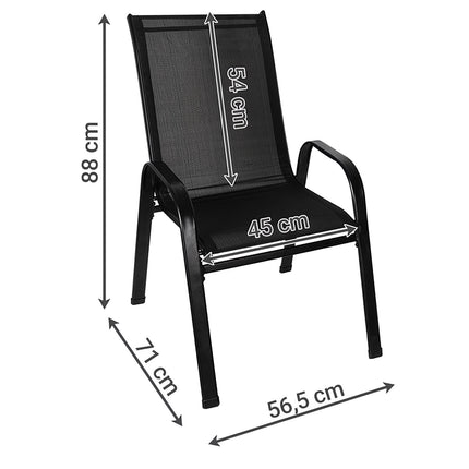 Set of garden chairs - 4 pcs. Gardlov 25415
