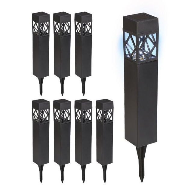 Set of solar lamps