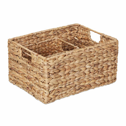 Set of storage baskets water hyacinth