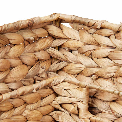 Set of storage baskets water hyacinth