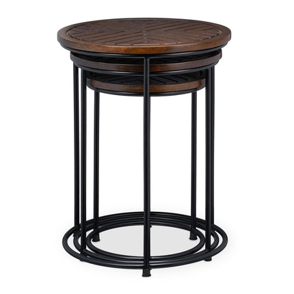 Set table 3 parts in mango wood