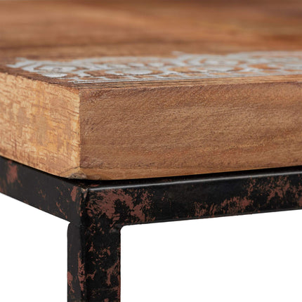 Set table set of 3 mango wood