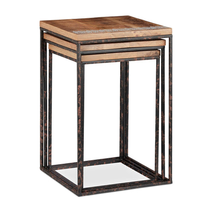 Set table set of 3 mango wood