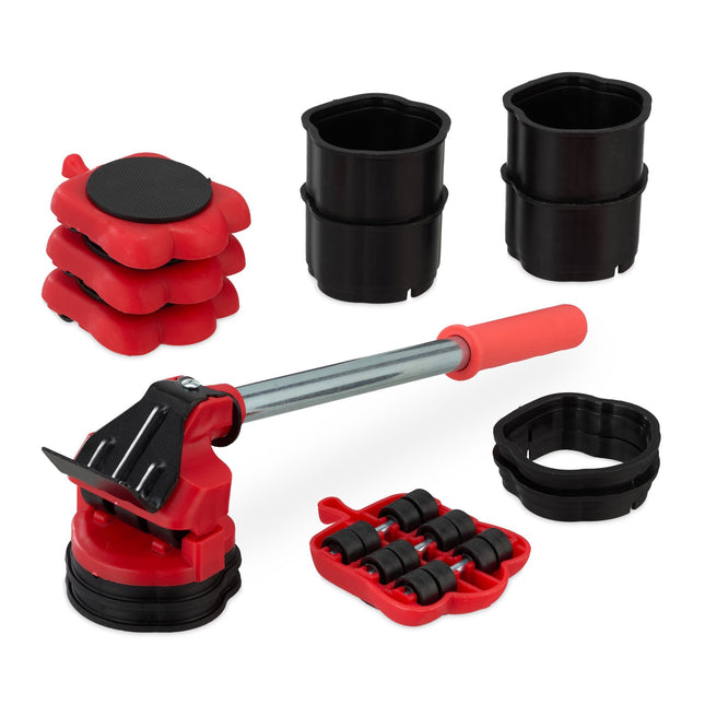 Set met meubellift en meubelwagen