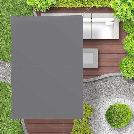 Shade Sail With Eyelets – Water-Repellent Polyester