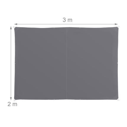 Shade Sail With Eyelets – Water-Repellent Polyester