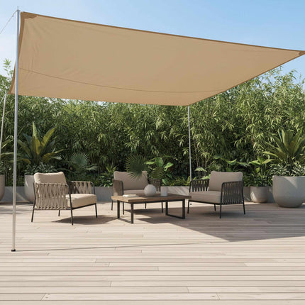 Shade Sail With Eyelets – Water-Repellent Polyester