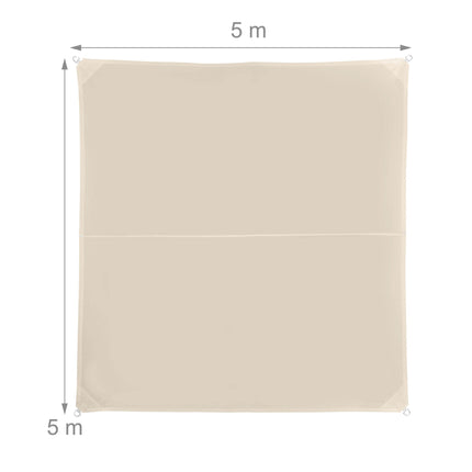 Shade Sail With Eyelets – Water-Repellent Polyester