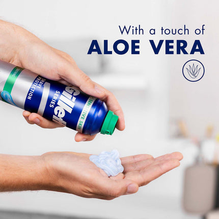 Shaving Gel for Sensitive Skin with Aloe Vera, 200ml