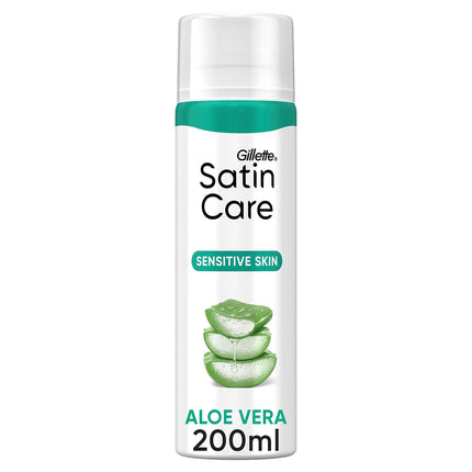 Shaving Gel for Women, Aloe Vera, Sensitive Skin, 200ml