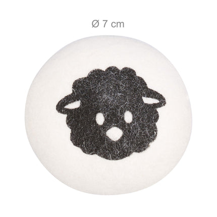 Sheep wool drying balls set of 8