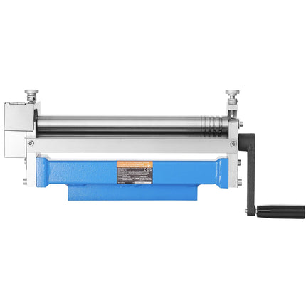 Sheet Metal Slip Roll Machine, 12.6 In, 20 Gauge, Detachable Rollers