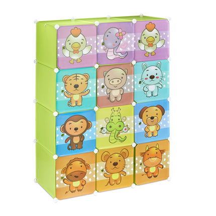 Shelf for children's room with motif