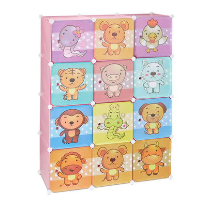 Shelf for children's room with motif