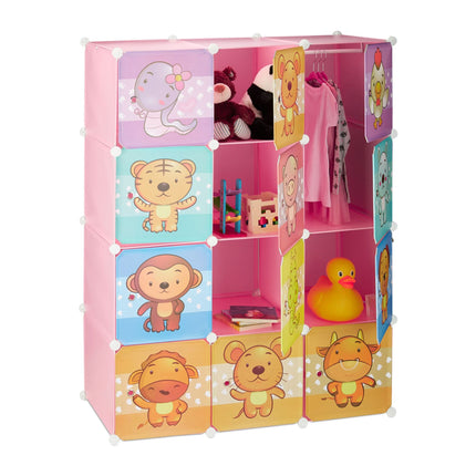 Shelf for children's room with motif