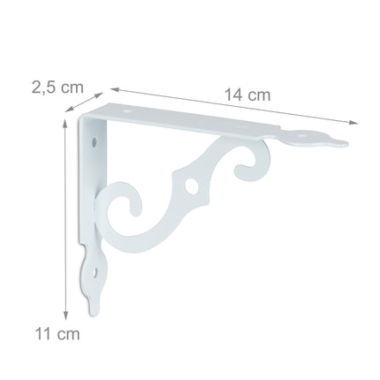 Shelf support set of 6