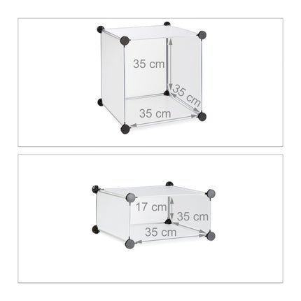 Shelf system 4 compartments
