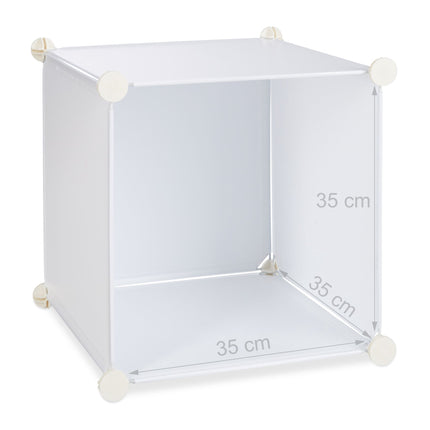 Shelf system wardrobe 11 compartments