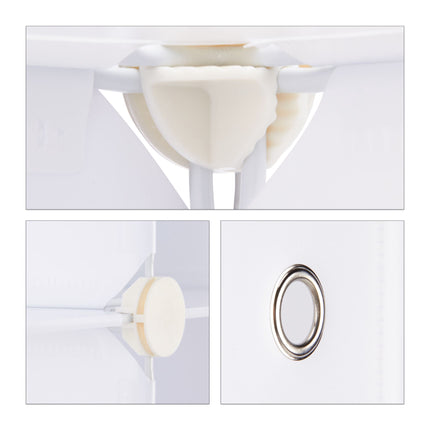 Shelf system with doors