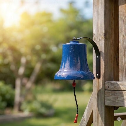 Ship's Bell For Kids Playhouses, Rope Pull, Weatherproof