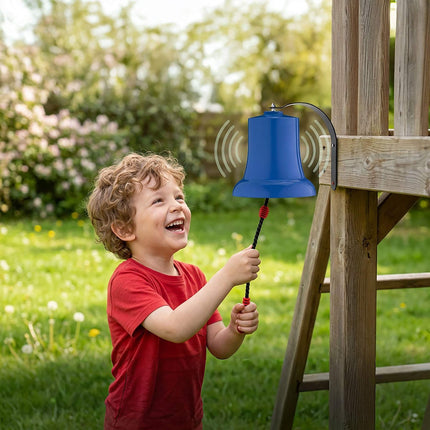 Ship's Bell For Kids Playhouses, Rope Pull, Weatherproof